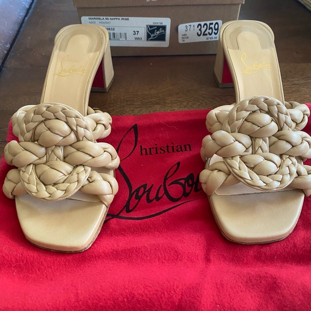 Christian Louboutin Marmela sandal sz 37